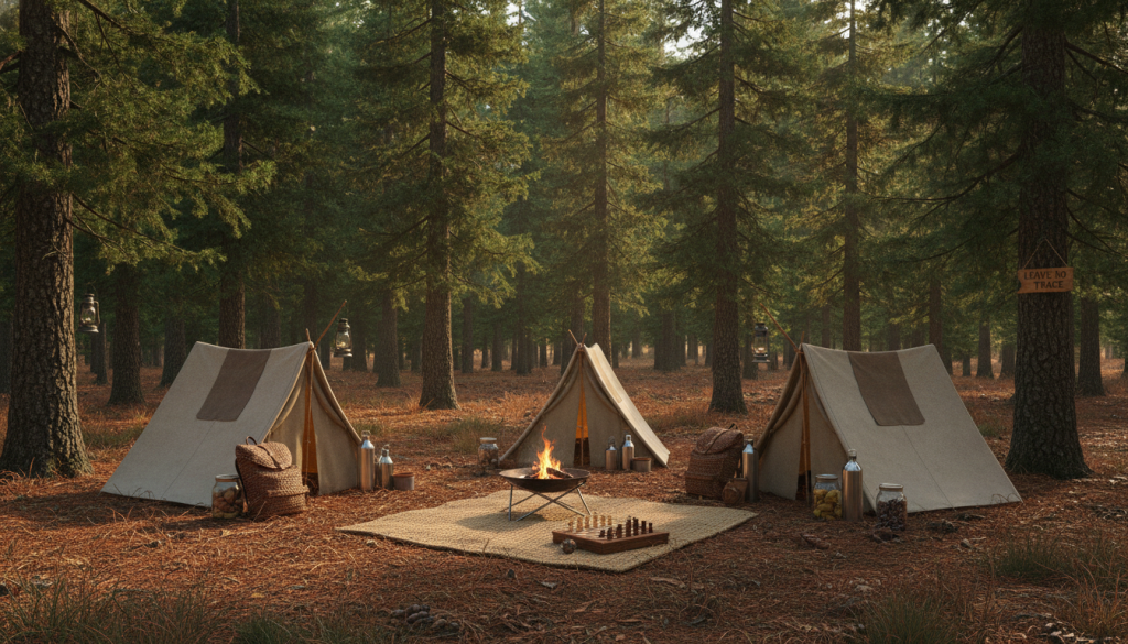 découvrez les règles d’or du bivouac zéro déchet pour camper en pleine nature tout en respectant l’environnement et en ne laissant aucune trace de votre passage.