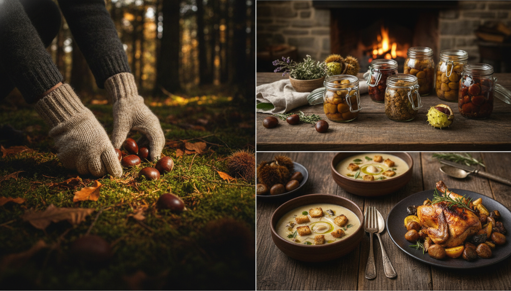 découvrez comment cueillir les châtaignes en automne, les conserver correctement et profitez de délicieuses idées de recettes pour savourer ce fruit de saison.