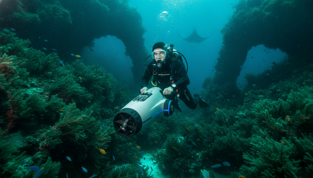 découvrez tout sur les diver propulsion vehicles (dpv), les scooters sous-marins indispensables pour la plongée : fonctionnement, avantages, et conseils d'utilisation.