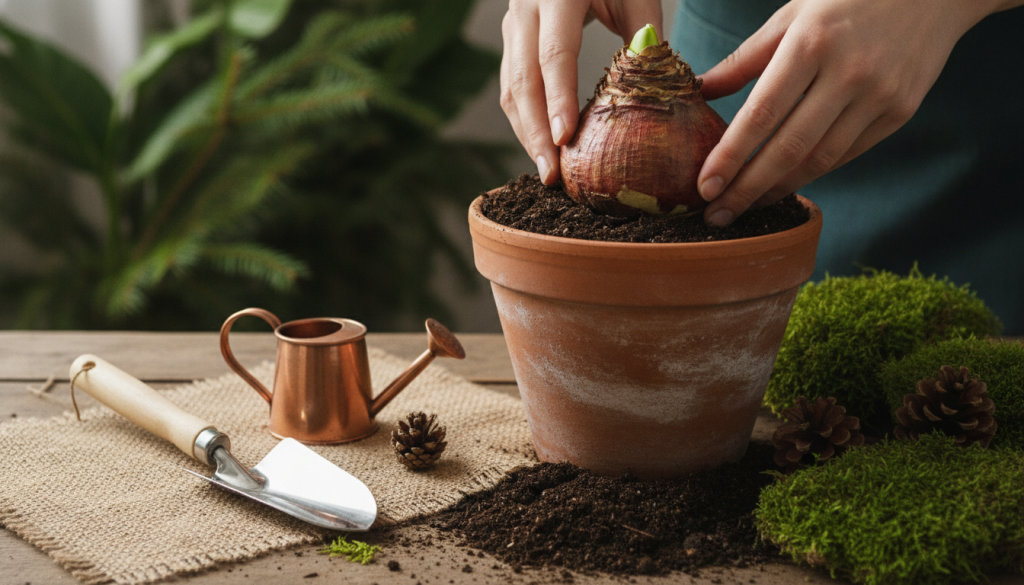 découvrez comment planter un bulbe d'amaryllis et réussir sa floraison en intérieur grâce à nos conseils pratiques et astuces de jardinage.