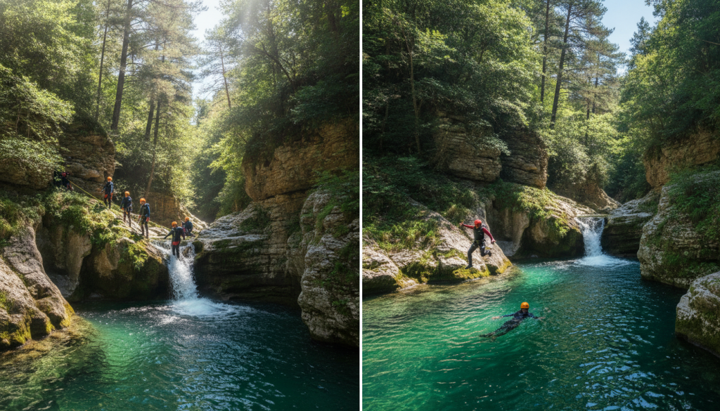 découvrez les meilleurs spots de canyoning proches de montpellier dans les magnifiques cévennes et l'hérault. aventurez-vous au cœur de paysages naturels époustouflants pour une expérience inoubliable.