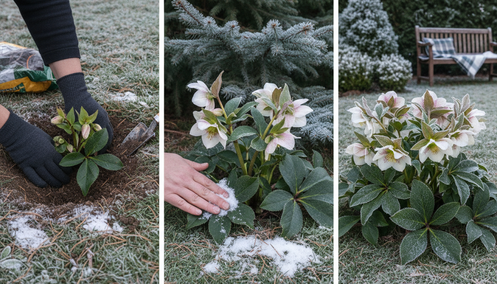 découvrez comment planter et entretenir la rose de noël (hellébore) pour profiter de sa floraison hivernale éclatante. conseils pratiques pour un jardin fleuri en hiver.