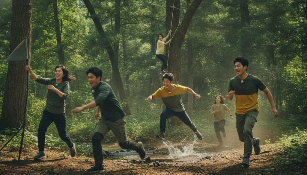 découvrez tout sur running man, l'émission de variété coréenne culte : histoire, concept, célébrités invitées et anecdotes incontournables.